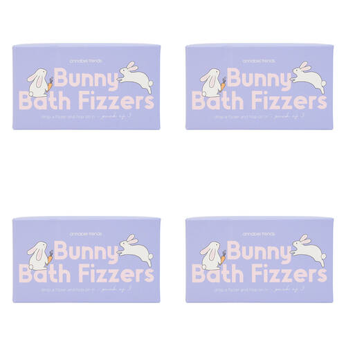 12pc Annabel Trends Kids/Child Easter Bath Fizzers - Bunny Set