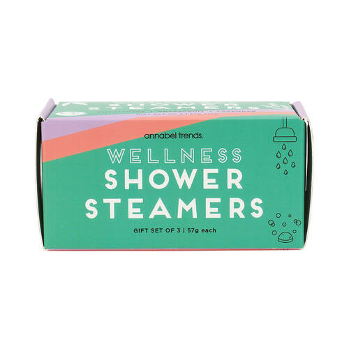 3pc Annabel Trends Wellness Shower Steamers Gift Box Set - Wellness