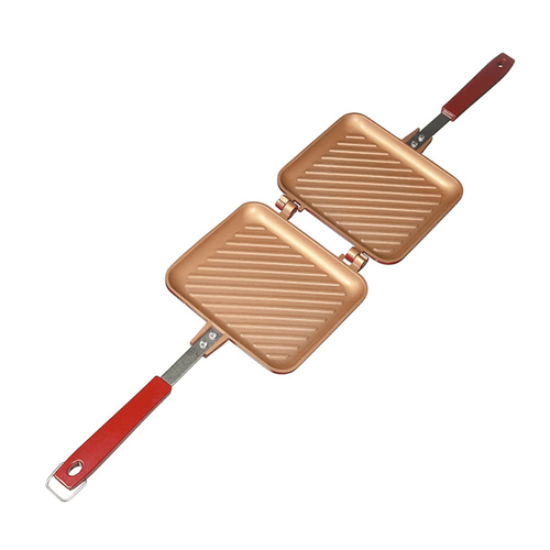 Copper Pro 33cm Non-Stick Sandwich Press/Maker w/ Lock Clip