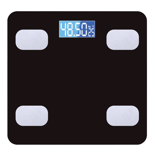 Vistara Active 29cm Digital Bluetooth Weight Scale - Black