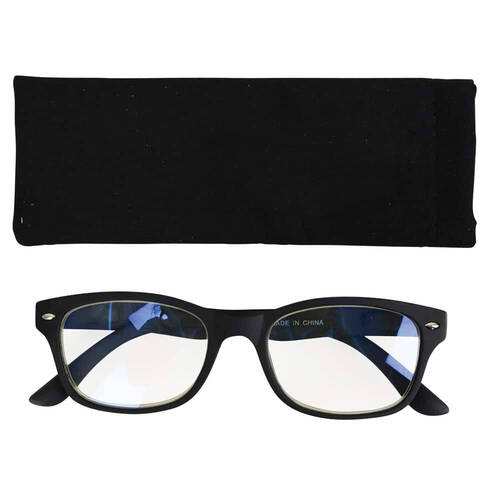Annabel Trends iSee Reader Optical Eyewear Blue Light +0 - Black