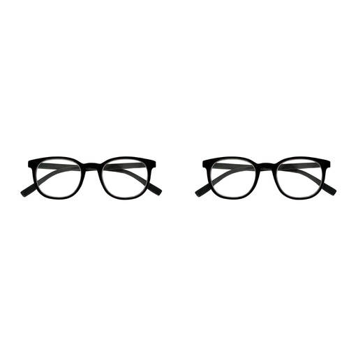 2PK Annabel Trends iSee Reader Eyewear Glasses 14x3cm Kirra +1.5 - Black