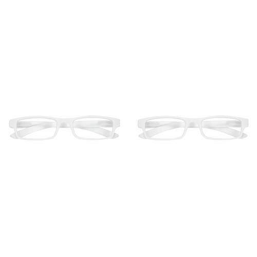2PK Annabel Trends iSee Reader Blue Light Eyewear +2.5 - Pastel White