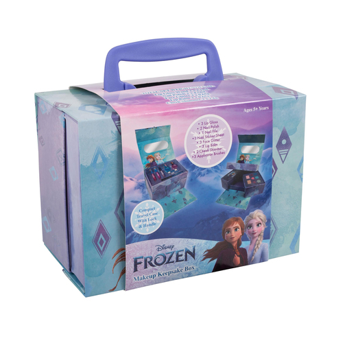 Disney Frozen 2 Compact Travel Case Makeup Keepsake Box 5y+