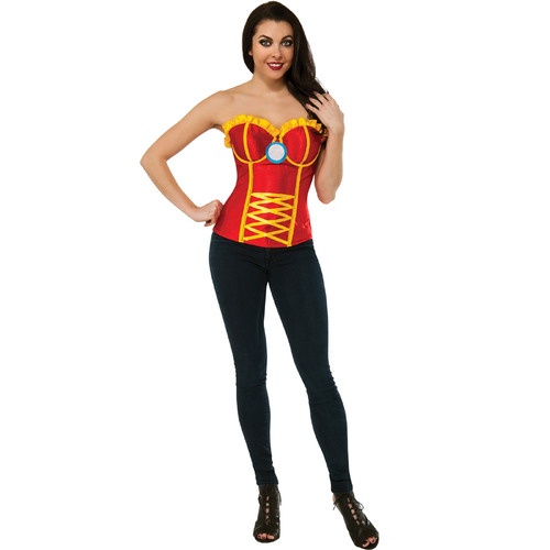 Marvel Iron Rescue Corset Womens Dress Up Costume - Size M