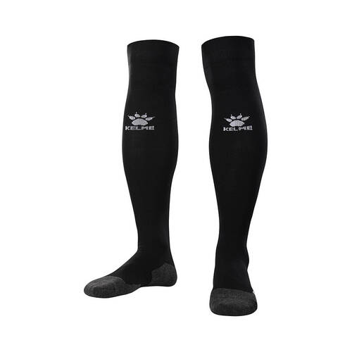 Kelme Sport Full-Length Football Soccer Grip Socks Anti Slip Black/White