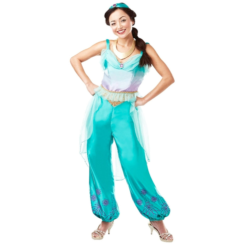 Marvel Jasmine Deluxe Womens Dress Up Costume - Size S