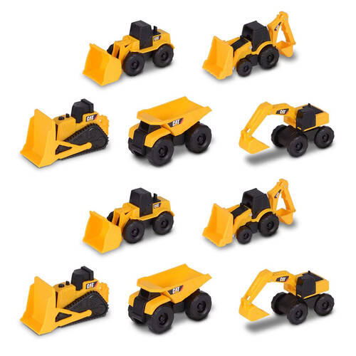 2x 5PK CAT Mini Machines