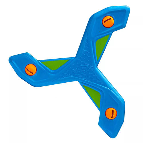 NERF Slingerang Foam Boomerang Kids Outdoor Toy 33.5cm - Blue 6y+