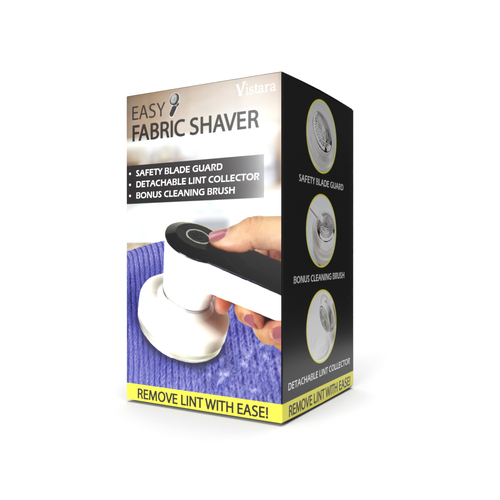 Vistara Easy To Use Portable Battery Powered Fabric Shaver