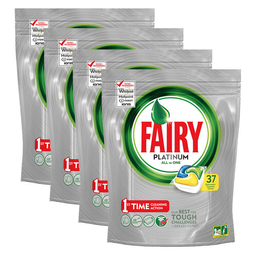 148pc Fairy Platinum All In One Dishwashing Tablets