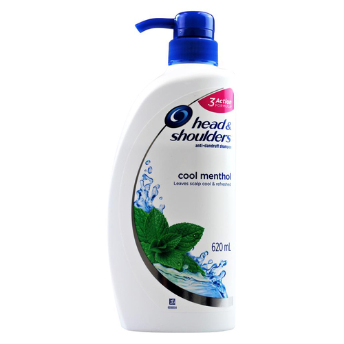 Head & Shoulders 620ml Anti Dandruff Shampoo -  Cool Menthol