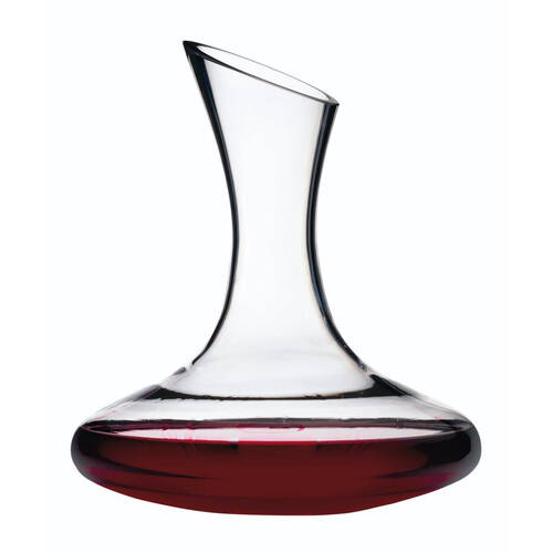 BarCraft Deluxe 1.5L/24.5cm Glass Wine Decanter - Clear