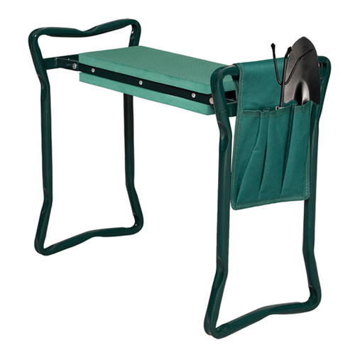 Hercules 2 In 1 Garden Foldable Kneeler & Seat Green