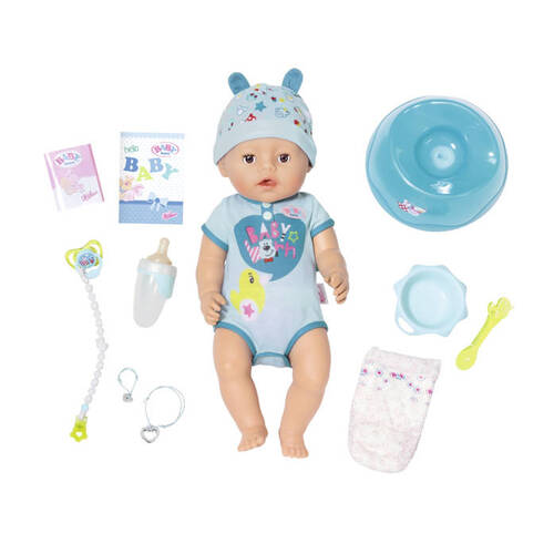 43cm Baby Born Soft Touch Boy Doll 3y+