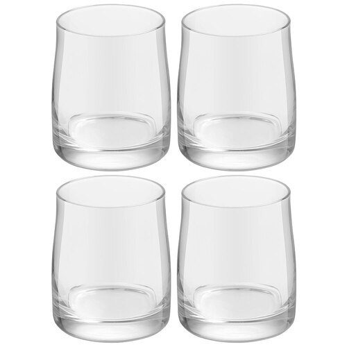 4pc Royal Leerdam Artisan 280ml Whisky Glass Set