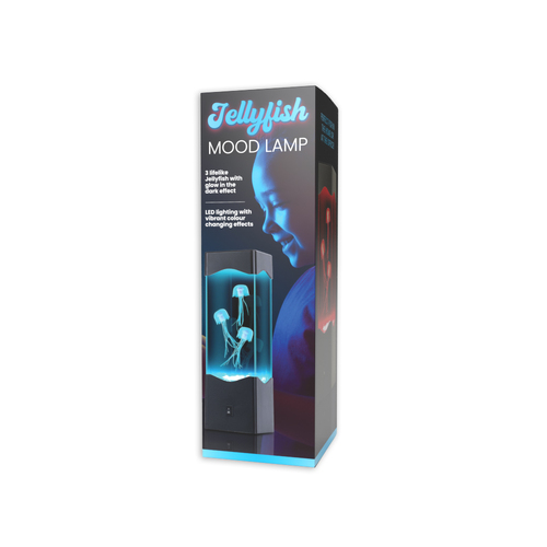 25th Hour LED Colour Changing USB/Battery Hybrid Jelly Fish Mood Lamp