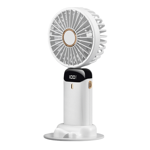 Koolmaxx 3 in 1 Rechargable Ultra Adjustable Fan White
