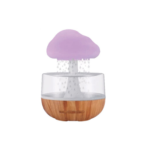 LivinZen USB-C Colour Changing Rain Cloud Humidifier