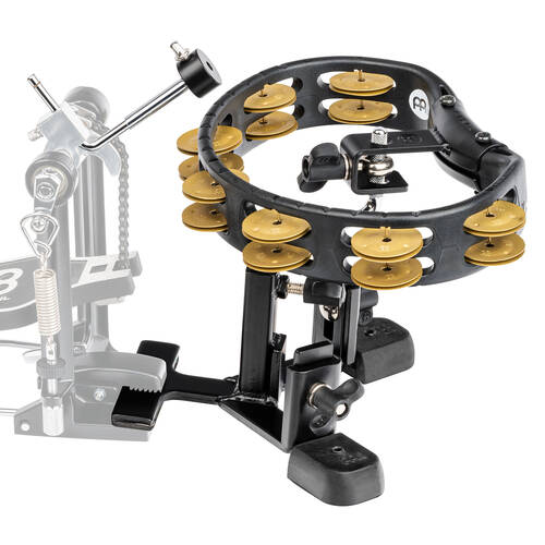Meinl Benny Greb TamboStep Hands-Free Tambourine - Black