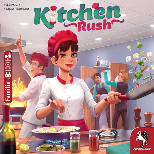 Pegasus Spiele Kitchen Rush Kids Cooking Board Game 8y+