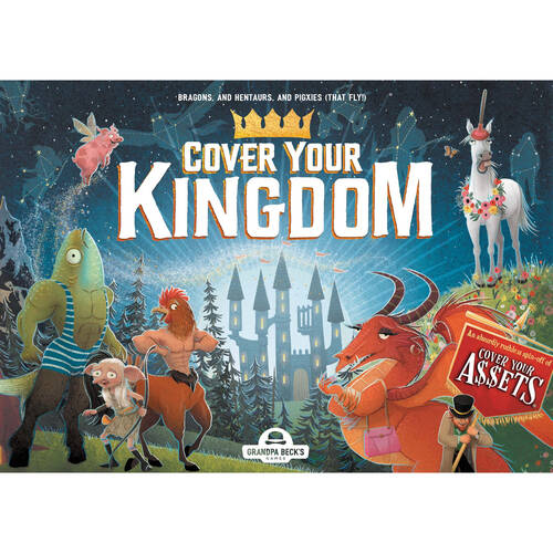 Grandpa Beck's Games Cover Your Kingdom Kids Tabletop Card Game 10y+