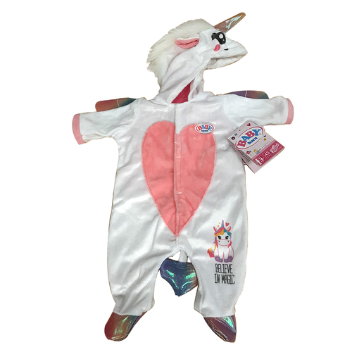 Baby Born One Piece Unicorn For 43cm Doll Kids 3y+