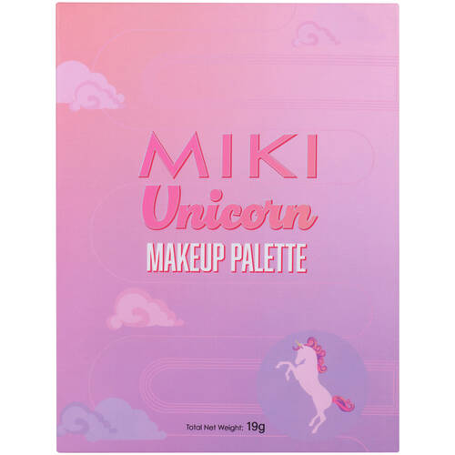 Miki Unicorn Makeup Palette With Eyeshadows, Highlighters, Lip Gloss - 5y+