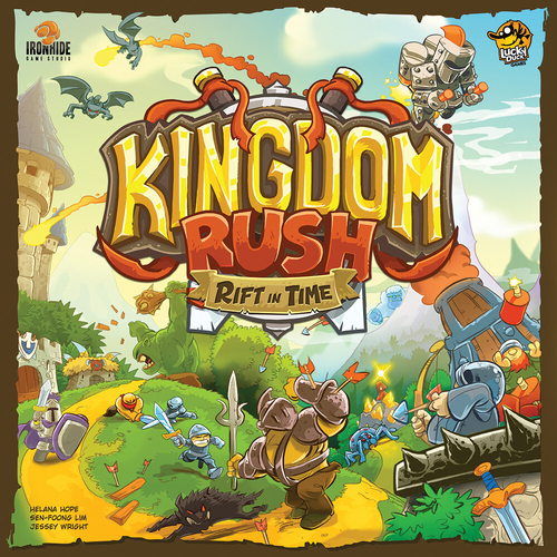 Lucky Duck Games Kingdom Rush Rift in Time Kids Board/Card Game 10y+