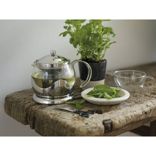 La Cafetiere 17.5cm/660ml Izmir Glass Teapot w/ Stainless Infuser
