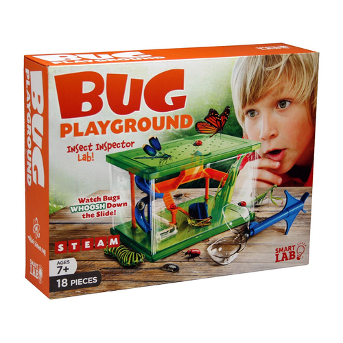 18pc Smart Lab Toys Bug Playground Insect Inspector Toy Set Kids 7+