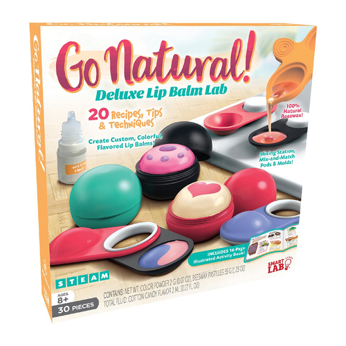 30pc Smart Lab Toys Go Natural Complete Lip Balm Create Toy Set Kids 8+