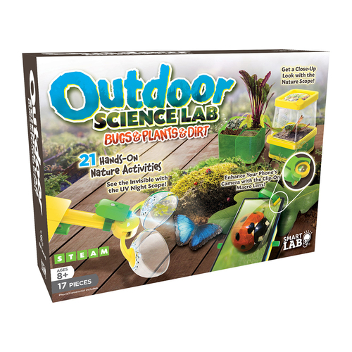 17pc Smart Lab Toys Outdoor Science Experiment Toy Set Kids 8+