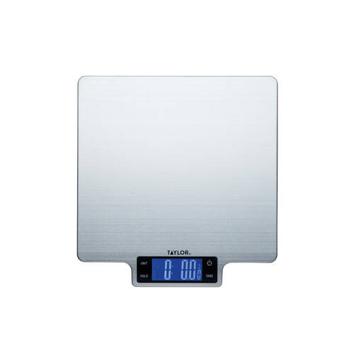 Taylor S/Steel Digital Kitchen Scale Large Platform 10kg