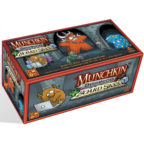 CMON Munchkin Dungeon Board Silly Kids/Children Tabletop Gaming 14y+