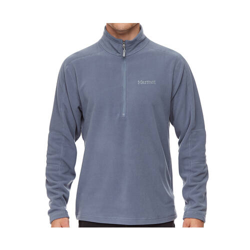 Marmot Men's Rocklin 1/2 Zip Fleece Small - Storm Cloud