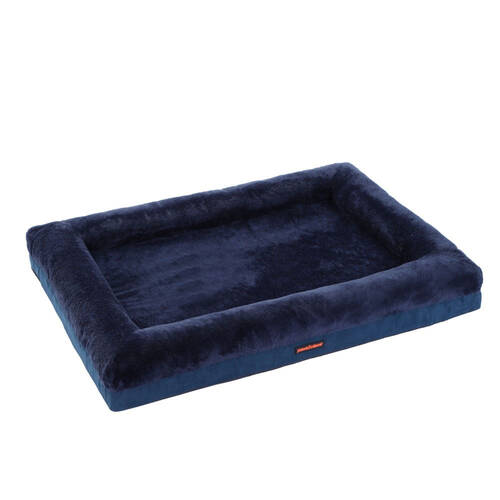 Paws & Claws Winston Orthopaedic Foam Walled Bed Large - Navy