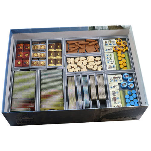 Folded Space Game Box Inserts Organiser For Fields Of Arle TTRPG