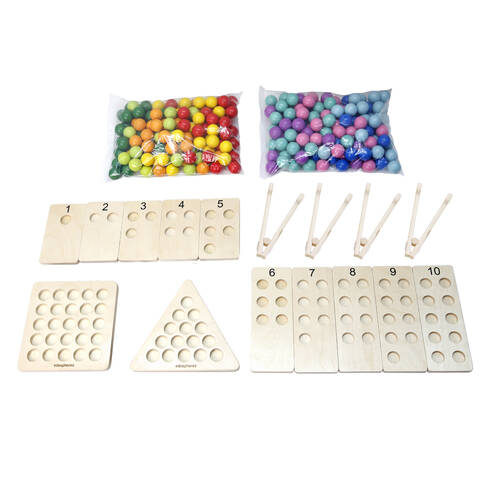 Vivaio Counting Magic Ball Set Skills Educational Toy Kids/Children - 3y+