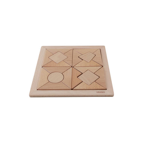 25pc Vivaio Shapes Sorting Puzzle Stacking Educational Toy Kids/Children - 3y+