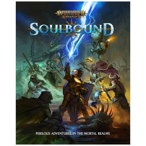 Cubicle 7 Warhammer Age Of Sigma Soulbound RPG Game Book Hardcover