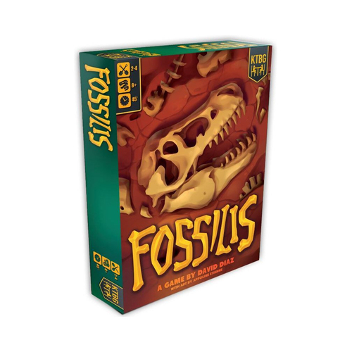KTBG Fossilis Tile-Laying Tabletop Party Board Game 8y+