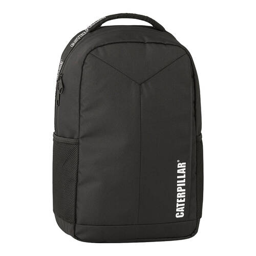 Caterpillar Men's Reflective Logo Backpack Adjustable Strap 45x31cm Black