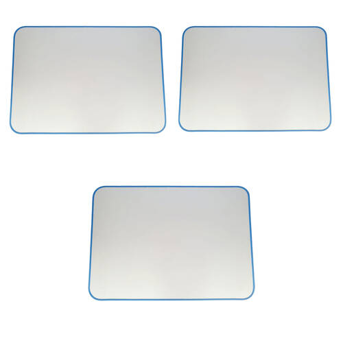 3PK Tacco Double-Sided A4 Magnetic Whiteboard Kids/Children - 3y+