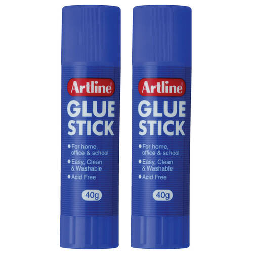 2PK Artline Glue Stick - Clear
