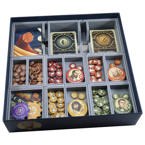 Folded Space Game Box Inserts Organiser For Dune RPG