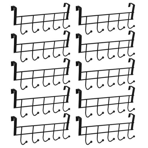 10PK Boxsweden 5 Hook Over Door Hanger