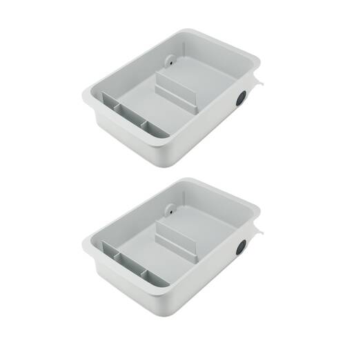 2PK Joseph Joseph CupboardStore Large Caddy Cupboard Storage Organiser Stone