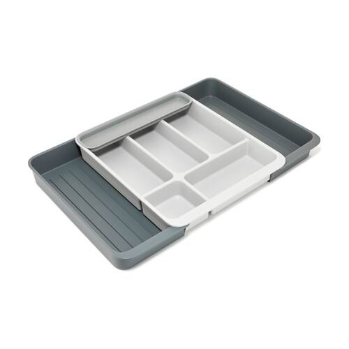 Joseph Joseph DrawerStore Expanding Cutlery Tray Kitchen Storage Organizer Stone