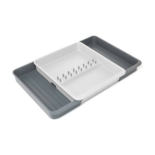 Joseph Joseph DrawerStore Expanding Utensil Tray Kitchen Storage Organizer Stone